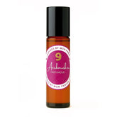 Amberkleurige parfumfles met zwart deksel voor Mon Paris Arabische Parfum Choco Musk